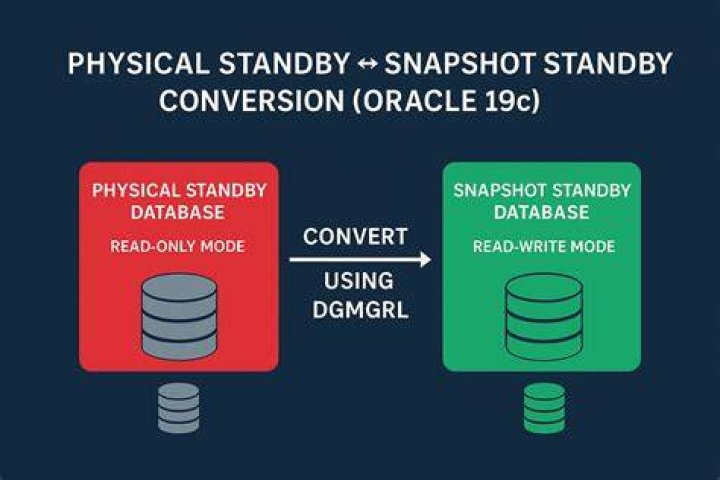 How do I switch from primary to standby database using Dgmgrl?