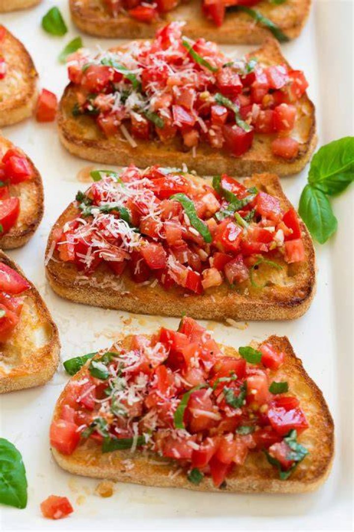 Is Bruschetta the bread or the topping?