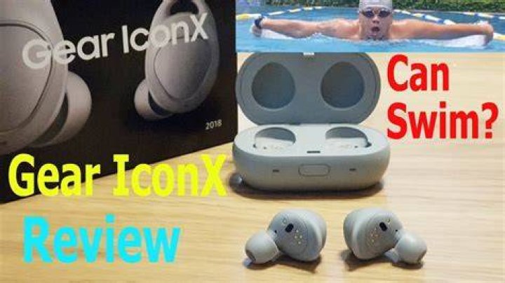 Is Samsung IconX 2018 waterproof?