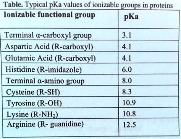 What are ionizable groups?