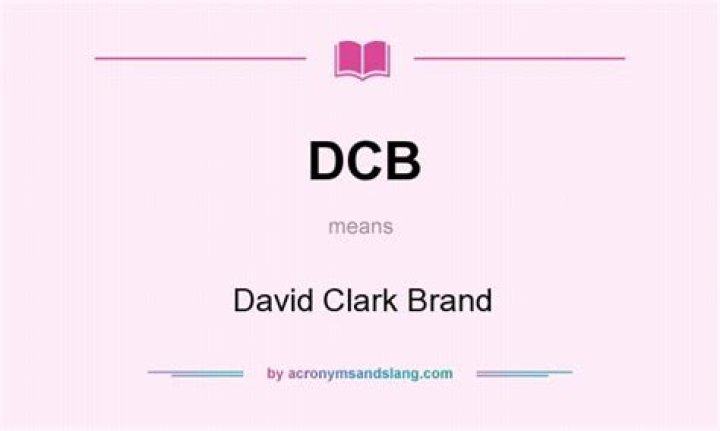 What does DCB mean?