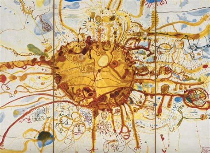 What medium does John Olsen?