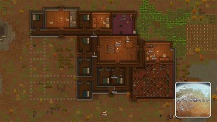 When did RimWorld start development?