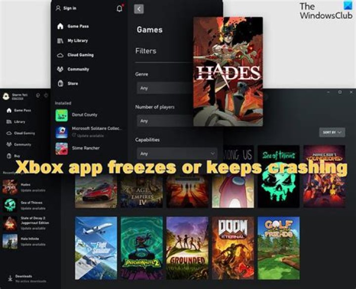 Why does Xbox Game Pass keeps crashing?